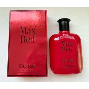 Max Red Genesis Perfume Eau De Toilette Natural Spray
